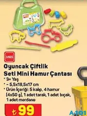 MGS OYUNCAK ÇİFTLİK SETİ MİNİ HAMUR ÇANTASI MGS OYUNCAK ÇİFTLİK SETİ MİNİ HAMUR ÇANTASI